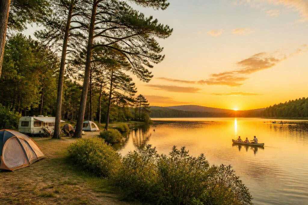 découvrez les meilleurs campings autour du lac de biscarrosse pour un séjour nature inoubliable entre plages, forêt et activités en plein air.