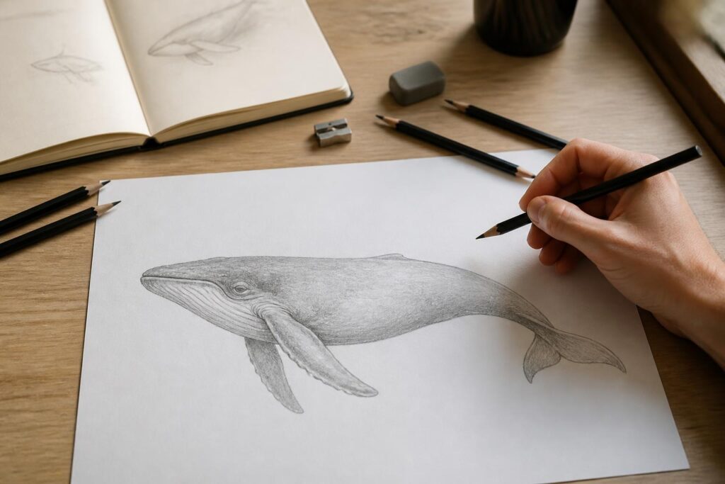 découvrez des astuces simples et efficaces pour dessiner une baleine avec succès. suivez notre guide étape par étape pour réaliser un croquis réaliste et facile.
