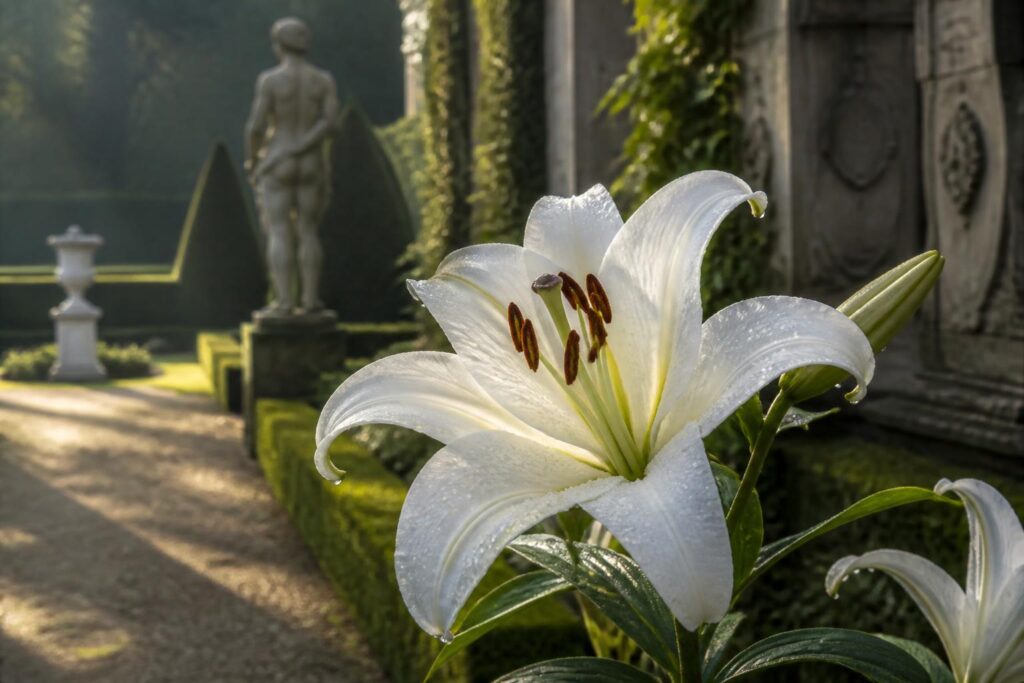 découvrez le lys, symbole de pureté et mystère dans les jardins français, et explorez ses secrets fascinants qui embellissent la culture et l'histoire.