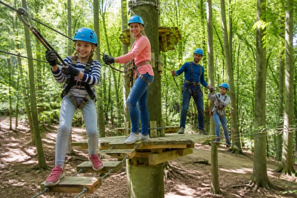 vivez une aventure en hauteur inoubliable à nogent-le-roi avec notre accrobranche, idéale pour toute la famille. fun, nature et sensations garanties pour petits et grands.