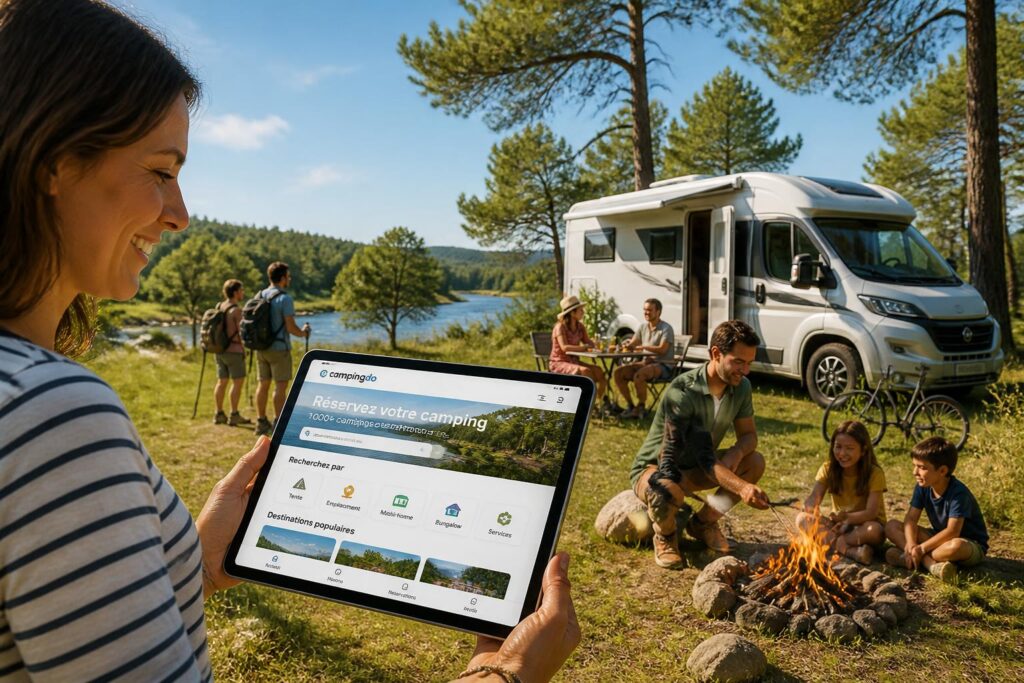 découvrez campingdo, la plateforme innovante qui facilite et révolutionne la réservation de camping en france, pour des séjours inoubliables en pleine nature.
