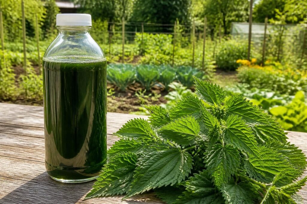 découvrez la concentration idéale de purin d'ortie pour 1 litre d'eau afin d'optimiser son efficacité au jardin et favoriser la croissance de vos plantes.