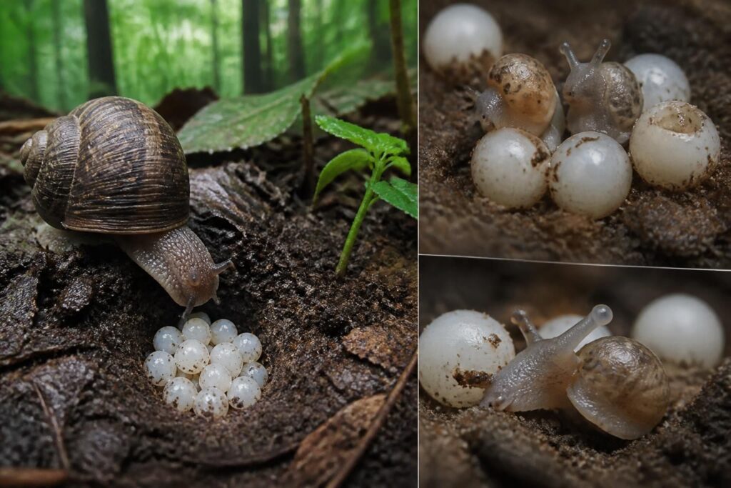 découvrez comment se déroule la ponte et l’éclosion des œufs d’escargot dans la nature, avec des explications détaillées sur ce processus fascinant.
