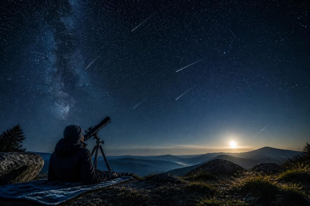 découvrez les meilleurs lieux pour admirer la nuit des étoiles filantes cette année et profitez d'un spectacle céleste extraordinaire sous un ciel étoilé.
