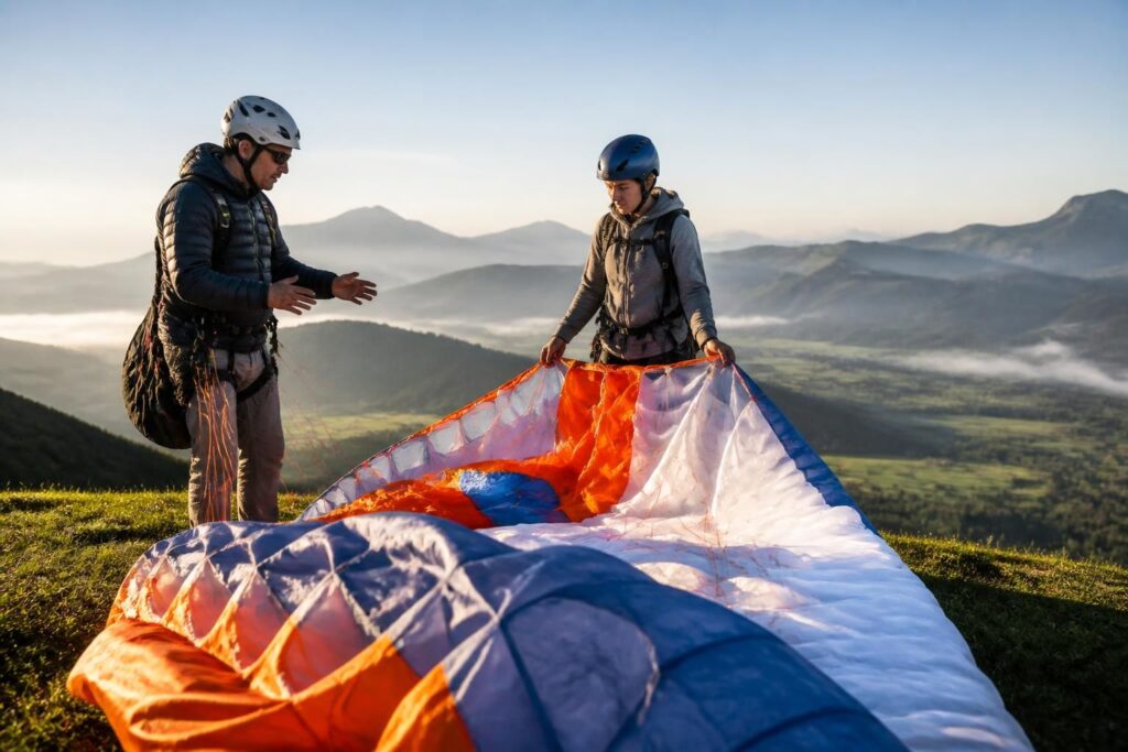 découvrez les étapes essentielles pour débuter le parapente en toute sécurité et profiter pleinement du plaisir de voler.