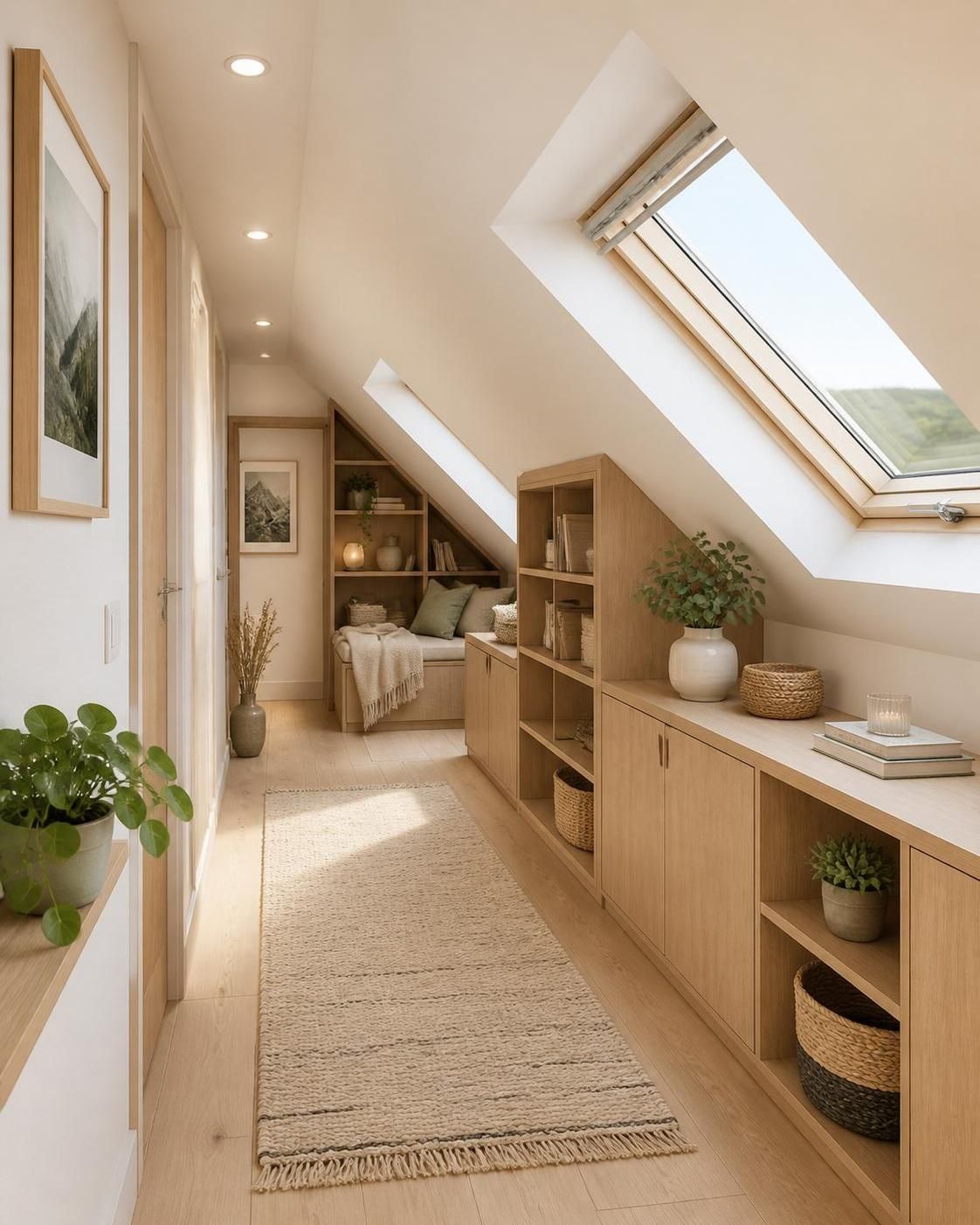 découvrez comment transformer un couloir de gaube sous toiture en un espace lumineux et cosy, alliant charme et fonctionnalité pour optimiser votre intérieur.