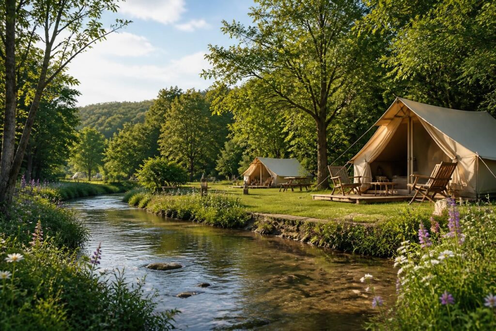 découvrez le camping la musardière à milly, un havre de paix alliant nature préservée et confort exceptionnel pour des vacances inoubliables en pleine sérénité.