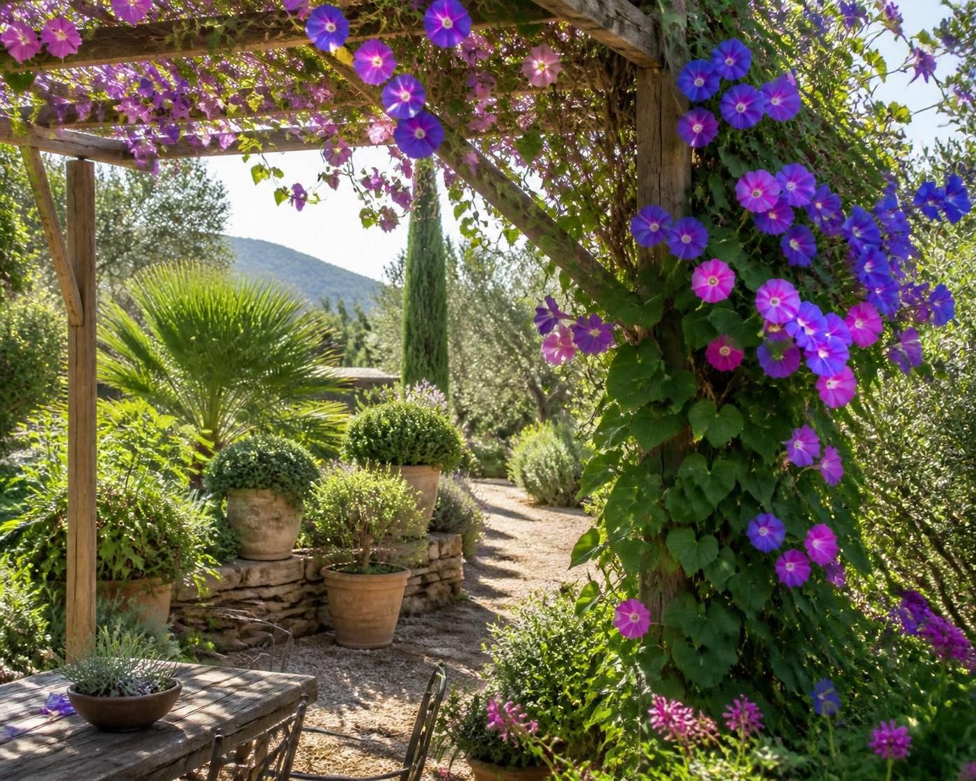 découvrez comment l'ipomée vivace, plante grimpante élégante, peut embellir et apporter une touche colorée à votre jardin tout au long de l'année.