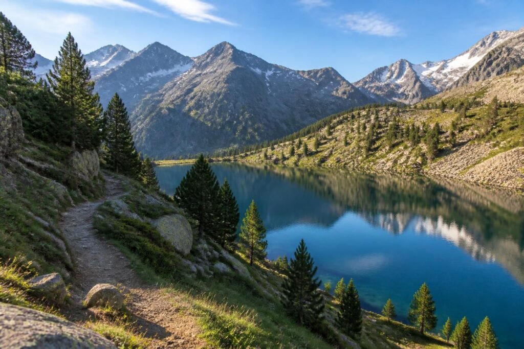 découvrez la randonnée au lac d'estom, un parcours enchanteur au cœur de la nature sauvage offrant des panoramas d’exception. partez à l'aventure entre paysages préservés et vues à couper le souffle.