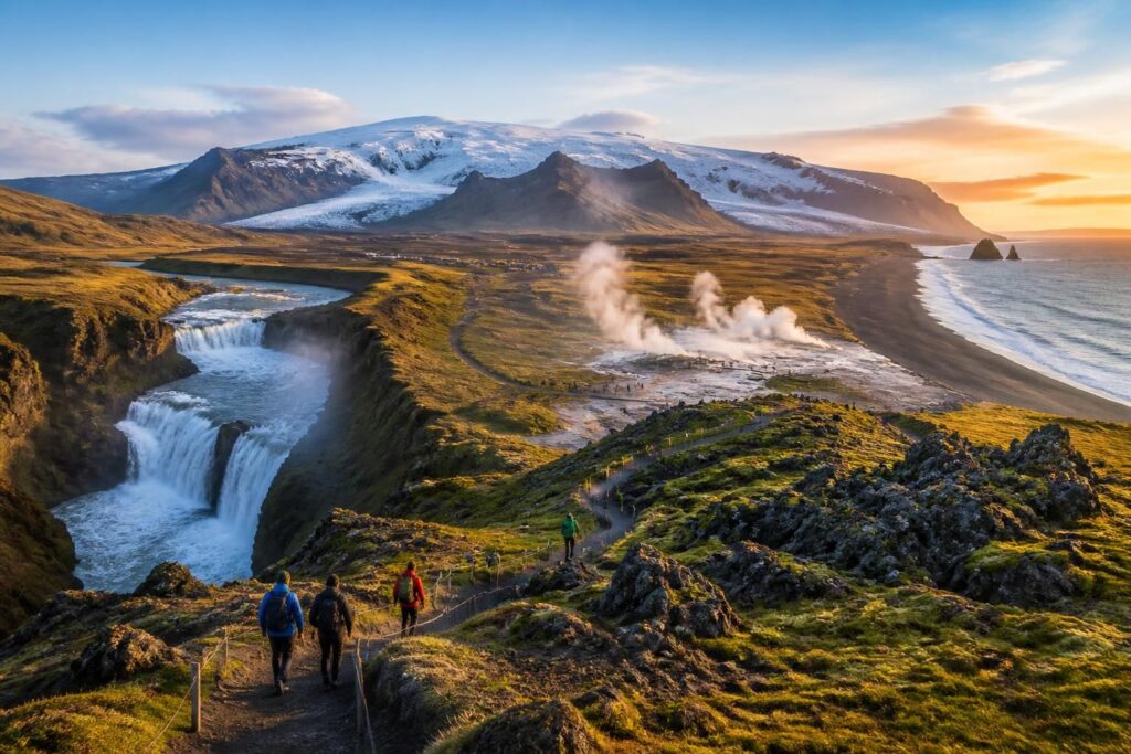 découvrez un itinéraire complet pour explorer l'islande en 7 jours. partez à l'aventure et découvrez les paysages incontournables et les merveilles naturelles de l'île.