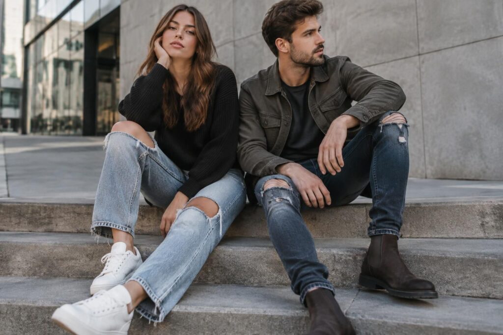 découvrez les tendances du jean troué pour homme et femme : coupes, délavages et idées de looks pour adopter le denim déchiré avec style.