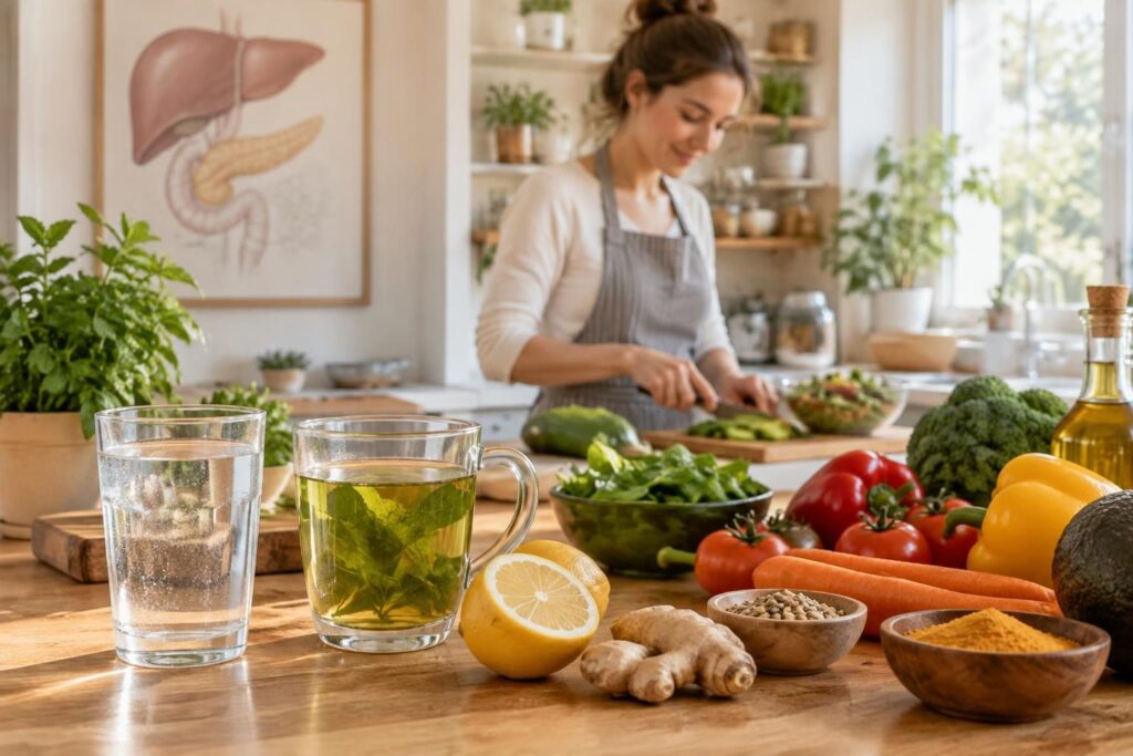 découvrez des conseils naturels pour soutenir la santé du foie et du pancréas grâce à une alimentation équilibrée, une bonne hydratation et des habitudes adaptées.