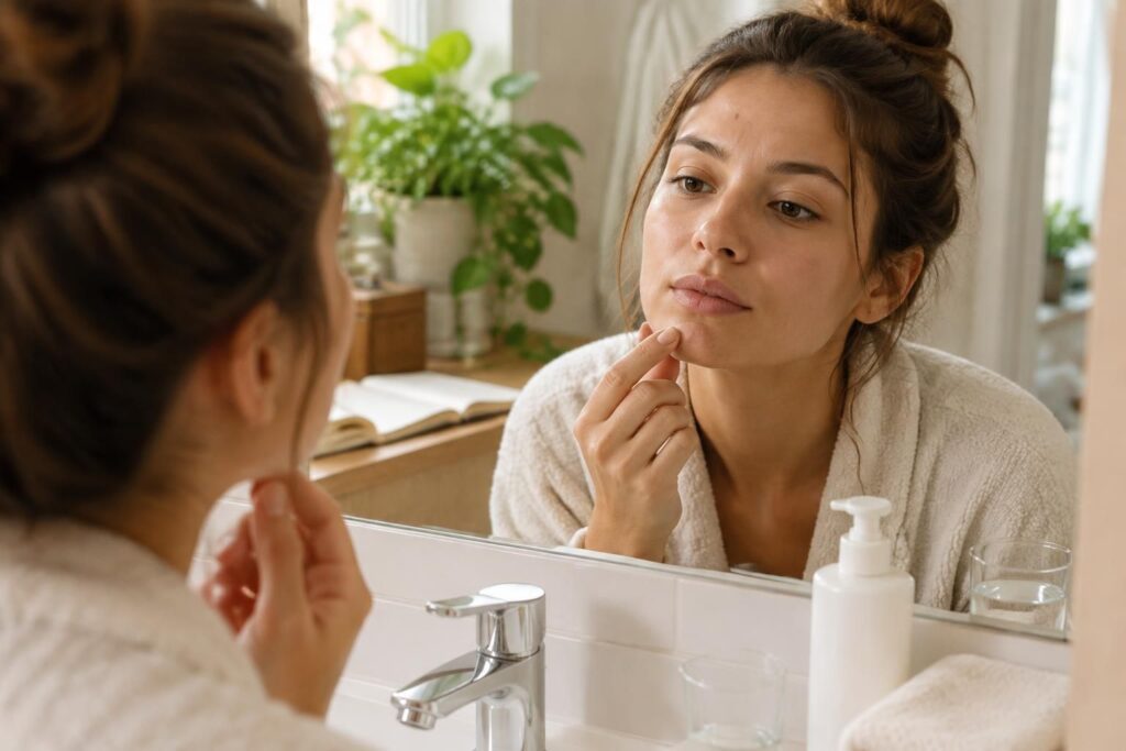 découvrez comment reconnaître les boutons de stress, leurs symptômes et les gestes pratiques pour apaiser votre peau au quotidien.