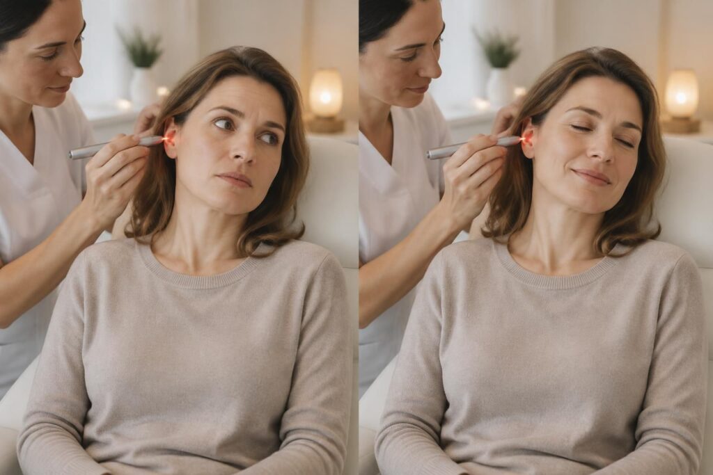 découvrez les résultats possibles de la luxopuncture avant et après une séance : effets observés, délais et facteurs qui influencent les résultats.