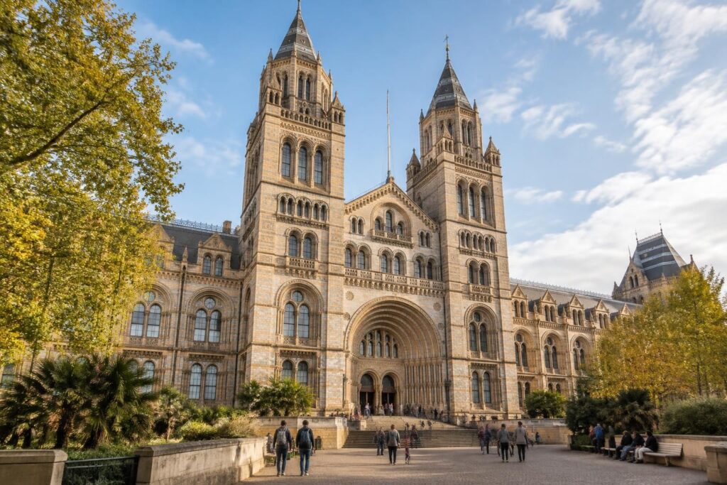 préparez votre visite au musée d’histoire naturelle de londres : découvrez les prix, le plan, les incontournables et la durée à prévoir.